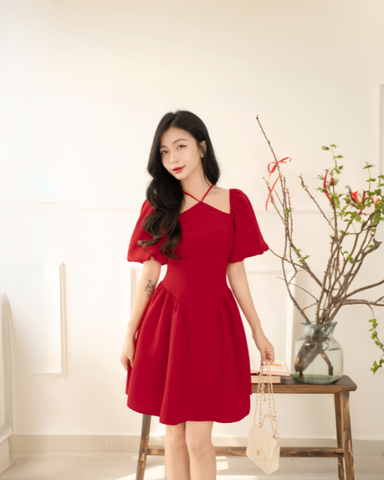 ĐẦM AMANDA ĐỎ
