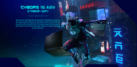 [REVIEW SẢN PHẨM] LAPTOP MSI CYBORG 15 | LAPTOPNEW.vn