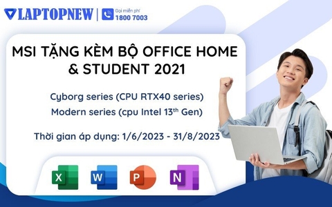 MSI CÙNG OFFICE - LỰA CHỌN CỦA AI? HAY LẤY CẢ 2?