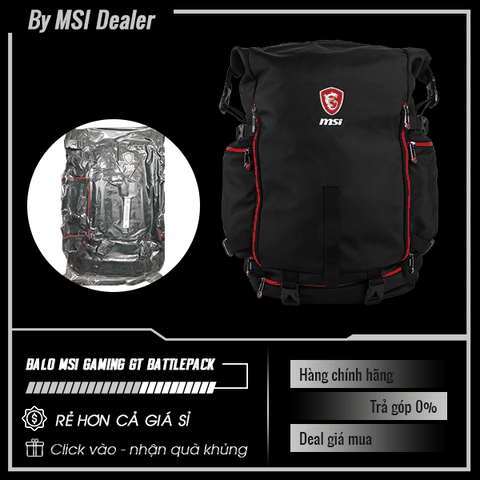 Balo MSI Gaming GT BattlePack