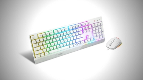 Keyboard MSI Vigor GK30 US (White).