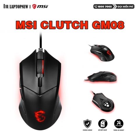 Mouse Gaming MSI Clutch GM08