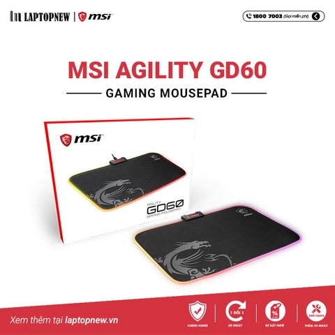 Mouse pad MSI Agility GD60
