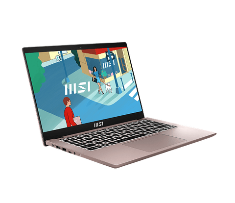 MSI Modern 14 C13M - kết nối trái