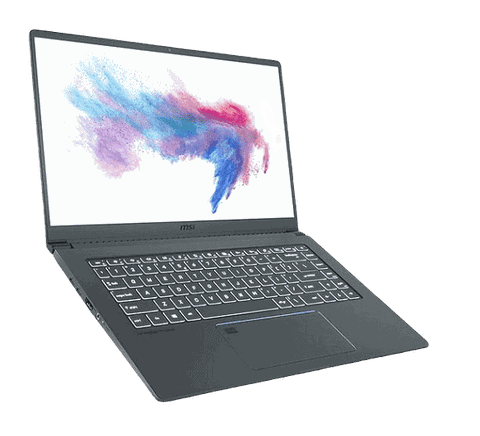 Msi prestige 15 - cổng kết nối trái