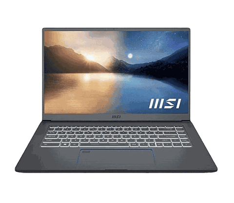Msi prestige 15 - màn hình