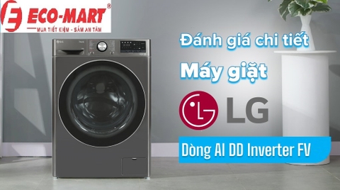 Ưu điểm nổi bật của máy giặt LG FV1412S3B