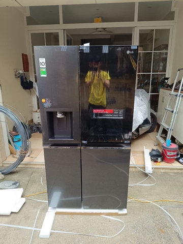 Giao Hàng Tủ Lạnh LG GR-G257BL Tại Hải Cường, Hải Hậu, Nam Định