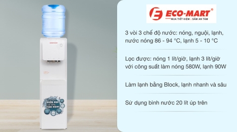 Đanh Giá chi Tiết Cây nước nóng lạnh Sunhouse SHD9546