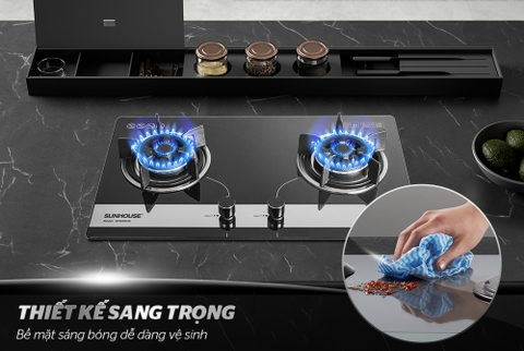 Đánh giá chi tiết bếp ga âm Sunhouse SHB8836