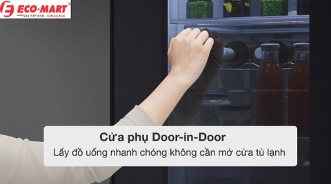 SIÊU PHẨM: Tủ lạnh LG CỐC CỐC GR-Q257MC InstaView Door-in-Door
