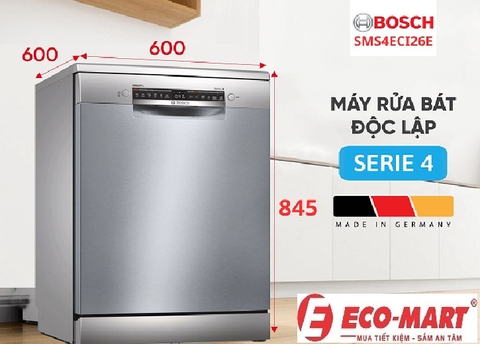 Phân tích chi tiết tính năng hỗ trợ sấy Drying Assist của máy rửa bát Bosch SMS4ECI26E