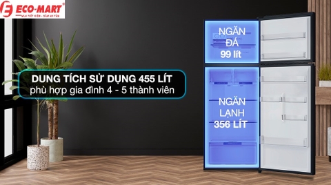 So sánh 3 mẫu tủ lạnh Aqua: AQR-T518FA(SL), TA518FA(SL) và TA518FA(GL)U1