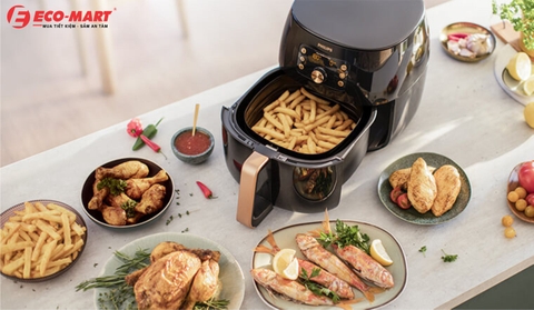 Bỏ túi ngay kinh nghiệm lựa chọn nồi chiên không dầu cho gia đình ít người