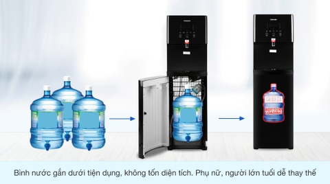 Review chi tiết cây nước nóng lạnh Toshiba RWF-W1830BV(K)