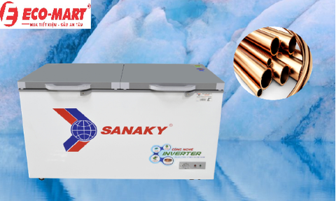 Tủ đông Sanaky Inverter 305 lít VH-4099A4K: Lưu trữ thoải mái cho nhu cầu kinh doanh