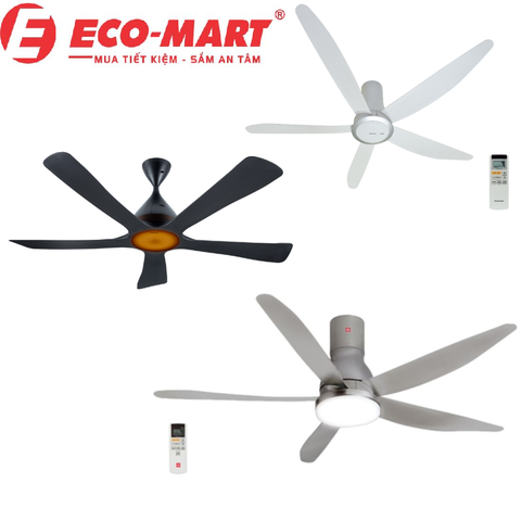 5 quạt trần Panasonic 5 cánh nên mua, 2024