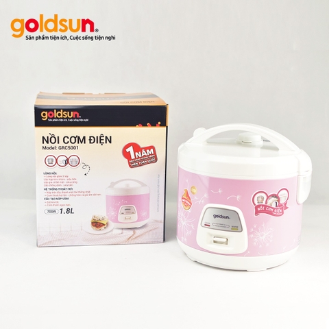 Đánh giá chi tiết nồi cơm điện Goldsun GRC5001 dung tích 1.8 lít