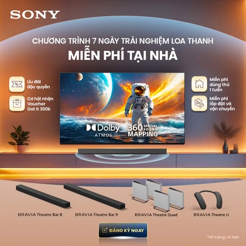 Trải Nghiệm Miễn Phí Loa Thanh & Loa Karaoke Sony Tại Nhà – Chương Trình Đặc Biệt Từ Eco-Mart