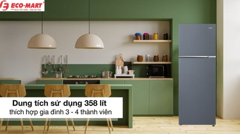 6 điểm không thể bỏ qua của tủ lạnh Aqua Inverter 358 lít AQR-T410FA(SL)