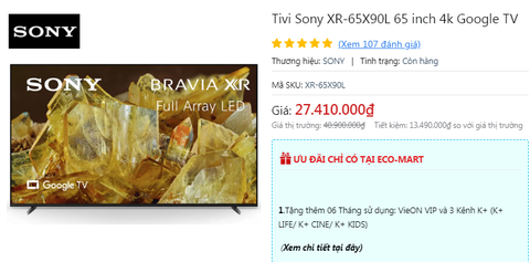 So sánh TV LG OLED C4 và Sony X90L: Nên chọn OLED hay LCD cao cấp?