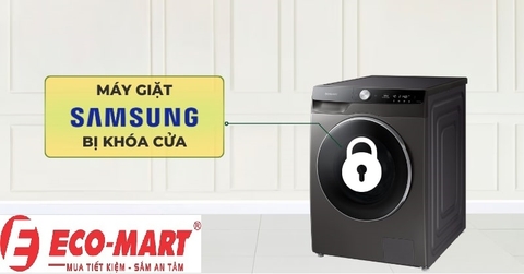 Nguyên nhân và cách khắc phục cửa máy giặt Samsung không mở được