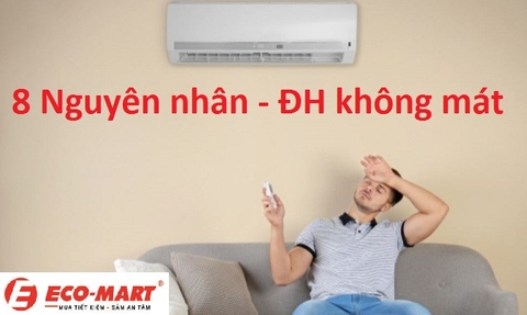 8 nguyên nhân khiến điều hòa không mát trong ngày nắng nóng