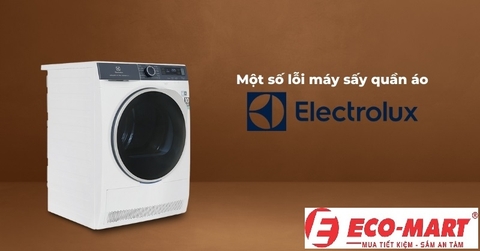 Lỗi thường gặp của máy sấy thông hơi Electrolux EDV854J3WB