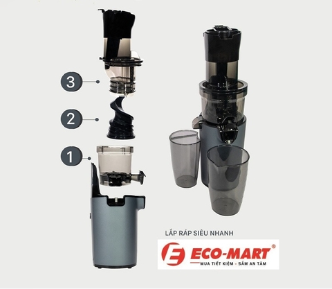 Hướng dẫn vệ sinh máy ép chậm Magic AC-139 đúng cách