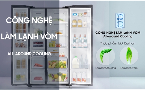 All- Around Cooling trên tủ lạnh Samsung là gì ?