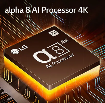 Bộ xử lý Alpha 8 AI 4K: Tối ưu hình ảnh và âm thanh trên LG 65QNED86TSA