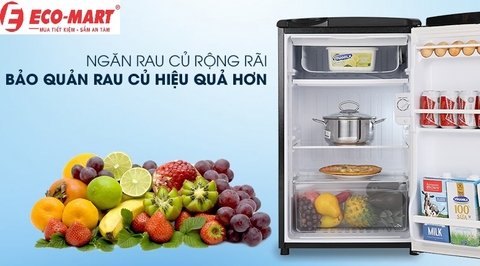 Đánh Giá: Tủ Lạnh Aqua 93L AQR-D99FA(BS) - Đơn giản và tiện ích