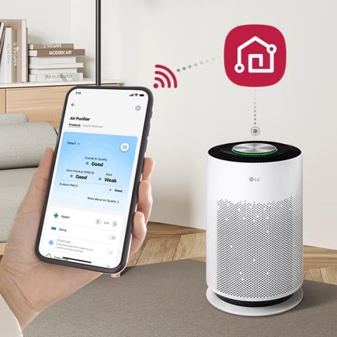 Hướng dẫn kết nối Điện Thoại với Lọc Không Khí LG AS60GHCG0