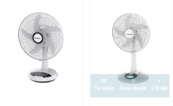 So sánh điểm giống và khác nhau của quạt tích điện Sunhouse SHD7223 và SHD7228