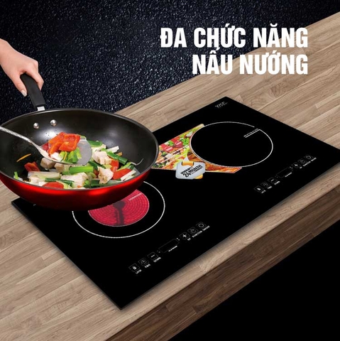 Chi tiết về bếp đôi hồng ngoại Sowun SW1219, năm 2023