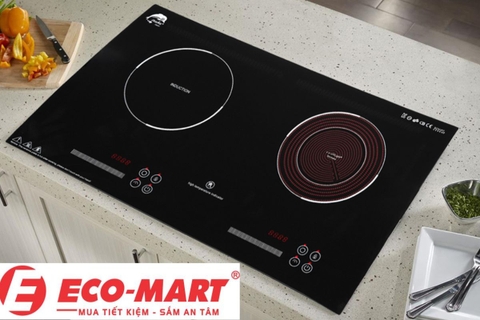 So sánh bếp 2 từ + hồng ngoại Iruka I-20 và I-26