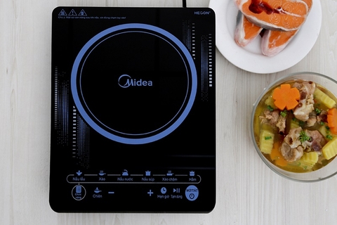 Đánh giá chi tiết bếp từ đơn Media MI-T2117DC