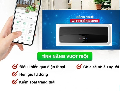 Công nghệ chủ động tắt máy khi không sử dụng trên bình nóng lạnh có tác dụng gì ?