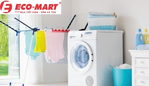 Cách sử dụng máy giặt sấy tiết kiệm điện và tiết kiệm nước