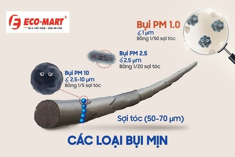 Cảm biến bụi PM là gì? Phân loại và chi tiết các mức bụi PM hiện nay