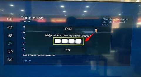 Hướng dẫn khôi phục cài đặt ban đầu Tivi Samsung từ 2019 tới 20203