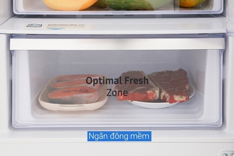 Ngăn cấp đông mềm Optimal Fresh Zone trên tủ lạnh Samsung là gì? Tác dụng