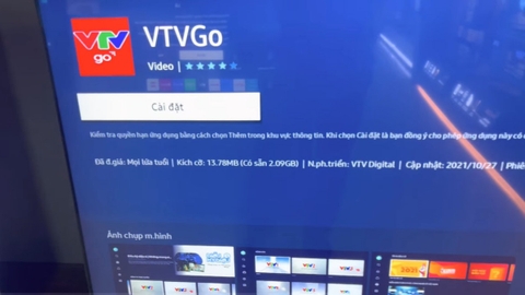Xem kênh VTV trên Tivi Samsung dùng VTVgo mượt mà cài đặt đơn giản