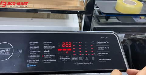 Video hướng dẫn cách dùng máy giặt cửa trên Samsung WA12CG5886BV