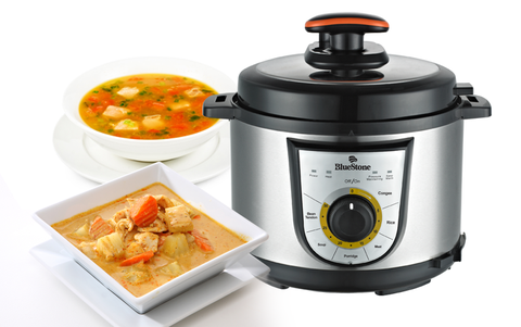 Cách sử dụng nồi áp suất điện Bluestone