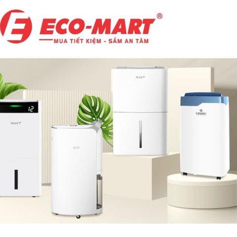 Chọn máy hút ẩm phù hợp với diện tích và nhu cầu của bạn