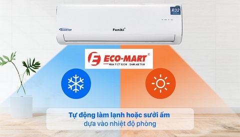 Điều Hòa Funiki 24000Btu HIH24TMU 2 chiều: Thoải mái tiện nghi giá rẻ
