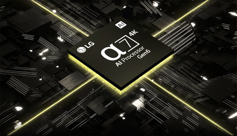 Bộ xử lý α7 Gen6 AI 4K trên Tivi LG 2023 có gì ?