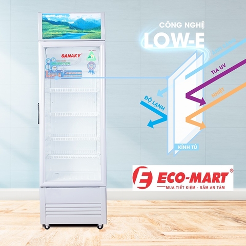 Đánh giá tổng quan về tủ mát Sanaky Inverter 290 Lít VH-358K3L
