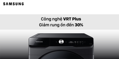 CÔNG NGHỆ VRT PLUS TRÊN MÁY GIẶT SAMSUNG LÀ GÌ?